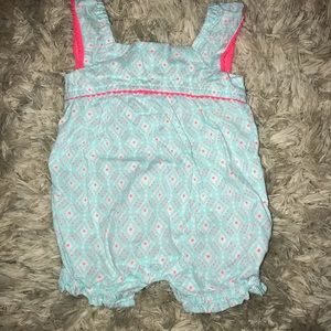 Newborn girls romper